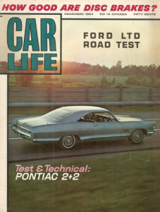 CAR LIFE 1964 DEC - WHEEL-TIRE HISTORY,TRANSPORT,2+2, MONZA & LTD TESTS,T BUG